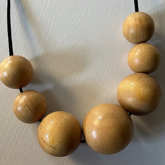3/$25 🌟 wooden beads necklace handmade by me 🫶 - Picture 3 of 5